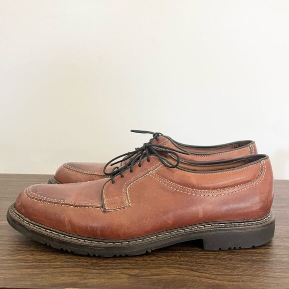 Allen Edmonds Wilbert Shoes Split Toe Oxfords Comfort Chestnut Brown 9.5 USA main image 7